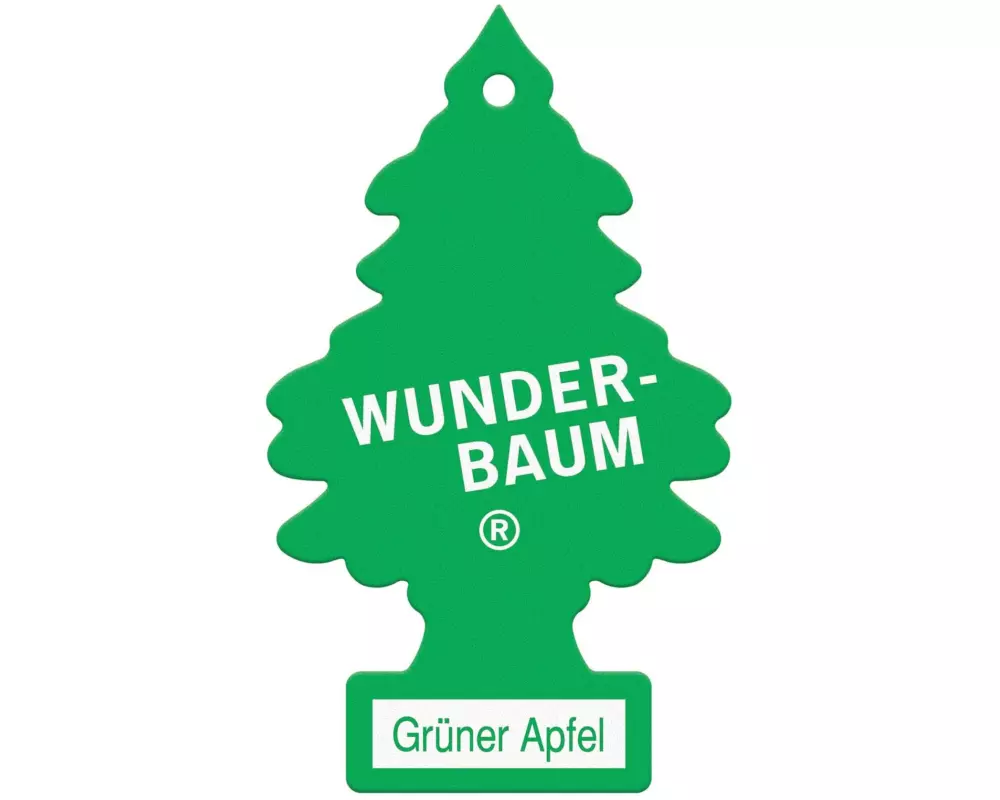 Wunderbaum Auto-Lufterfrischer Grüner Apfel