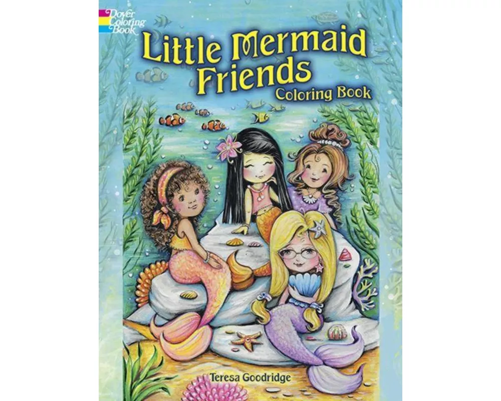 Little Mermaid Friends Coloring Book