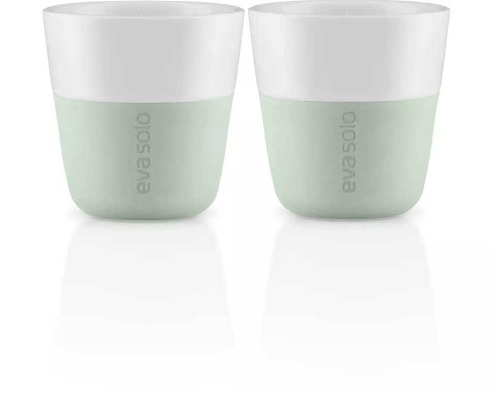 Eva Solo Espressotasse 80 ml, 2 Stück, Grün/Weiss
