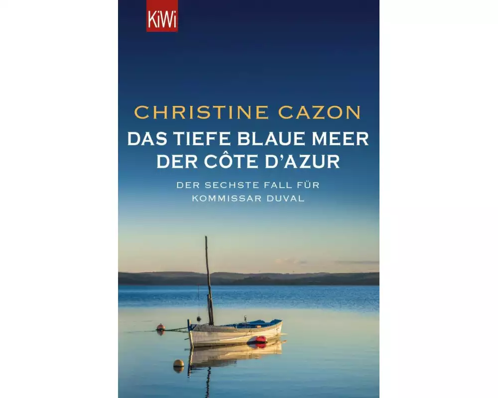 Das tiefe blaue Meer der Côte d'Azur