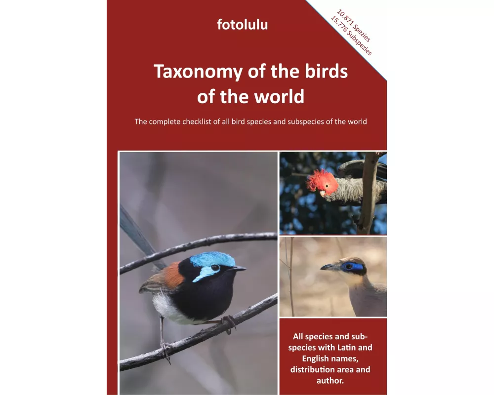 Taxonomy of the birds of the world