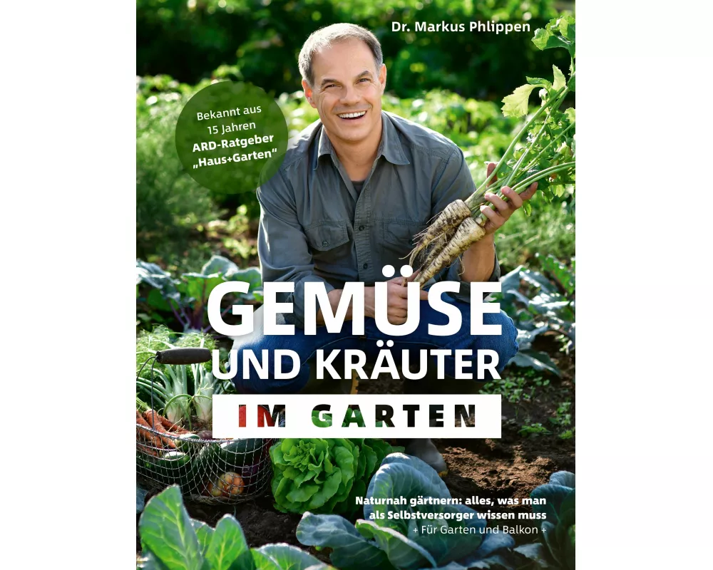 Gemüse und Kräuter im Garten