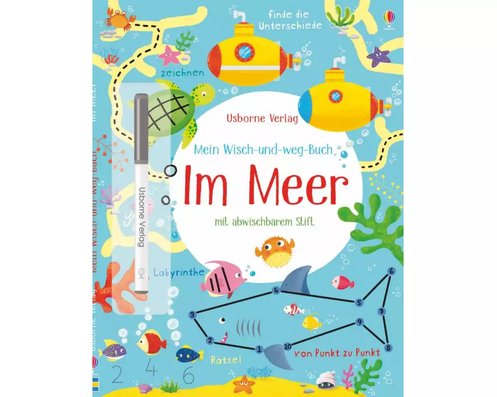 Mein Wisch-und-weg-Buch: Im Meer