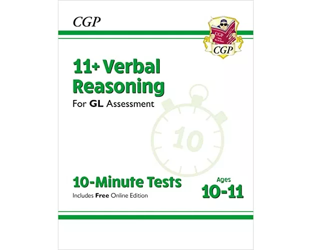 11+ GL 10-Minute Tests: Verbal Reasoning - Ages 10-11 Book 1 (with Online Edition)