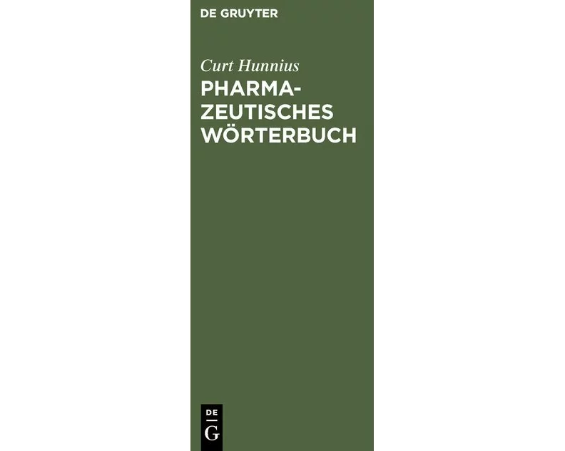 Pharmazeutisches Wörterbuch