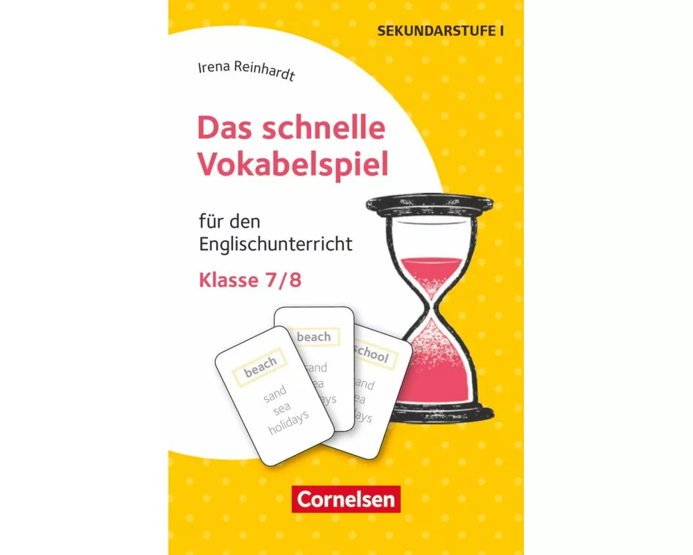 Das schnelle Vokabelspiel, Englisch, Klasse 7/8, Für den Englischunterricht, 30 Lernkarten