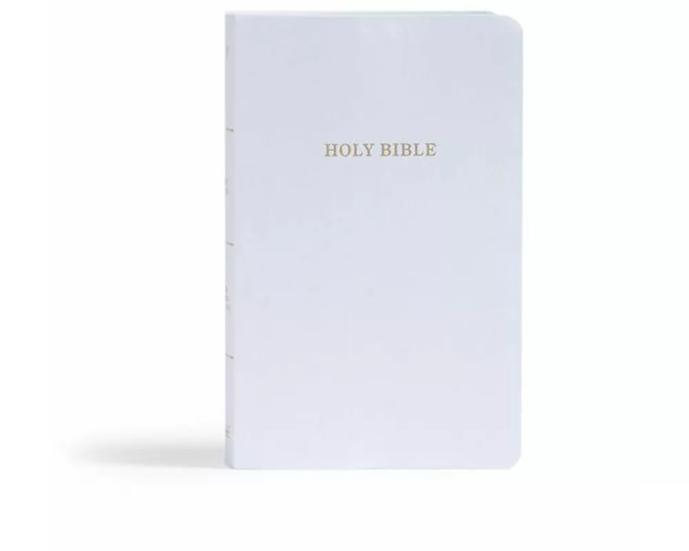 KJV Gift and Award Bible, White Imitation Leather