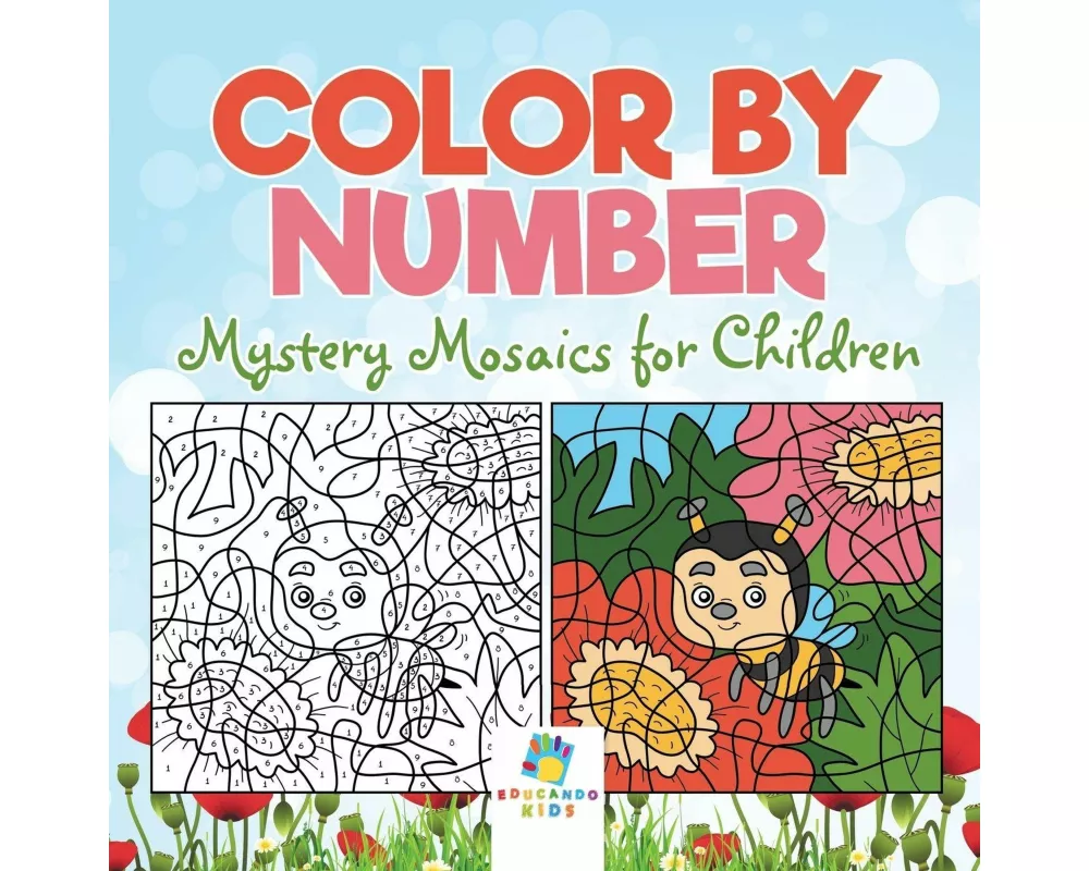 Color by Number Mystery Mosaics for Children