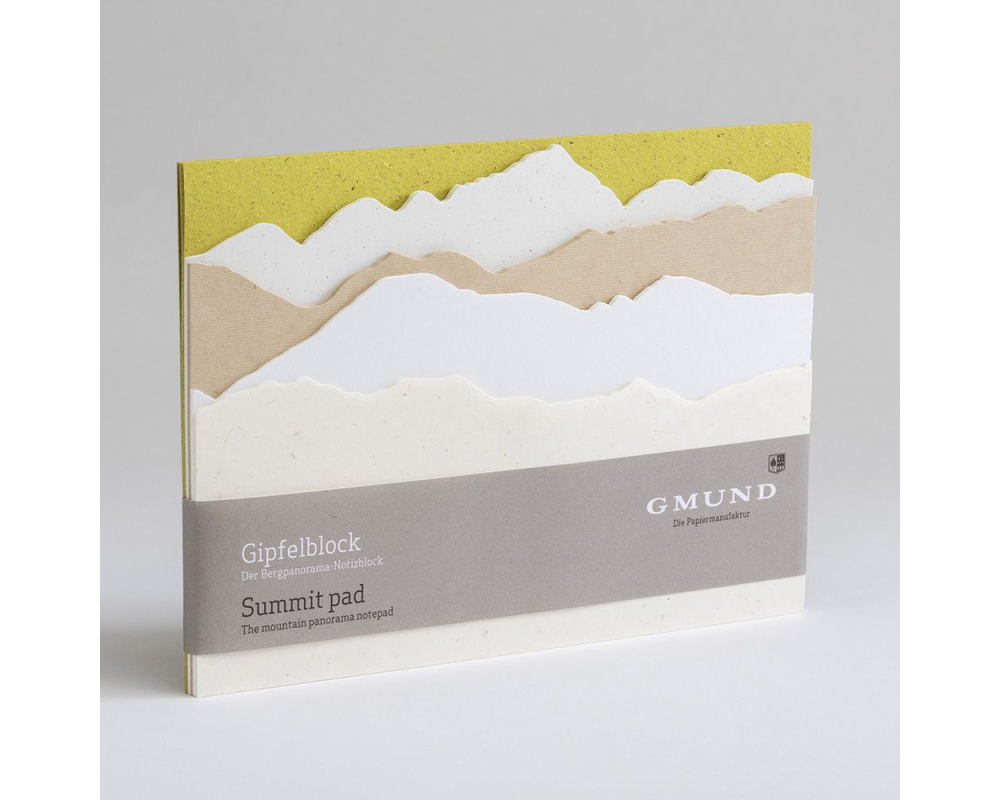 GMUND Berg&Tal Block A5 39609 green, blanko 35 Blatt
