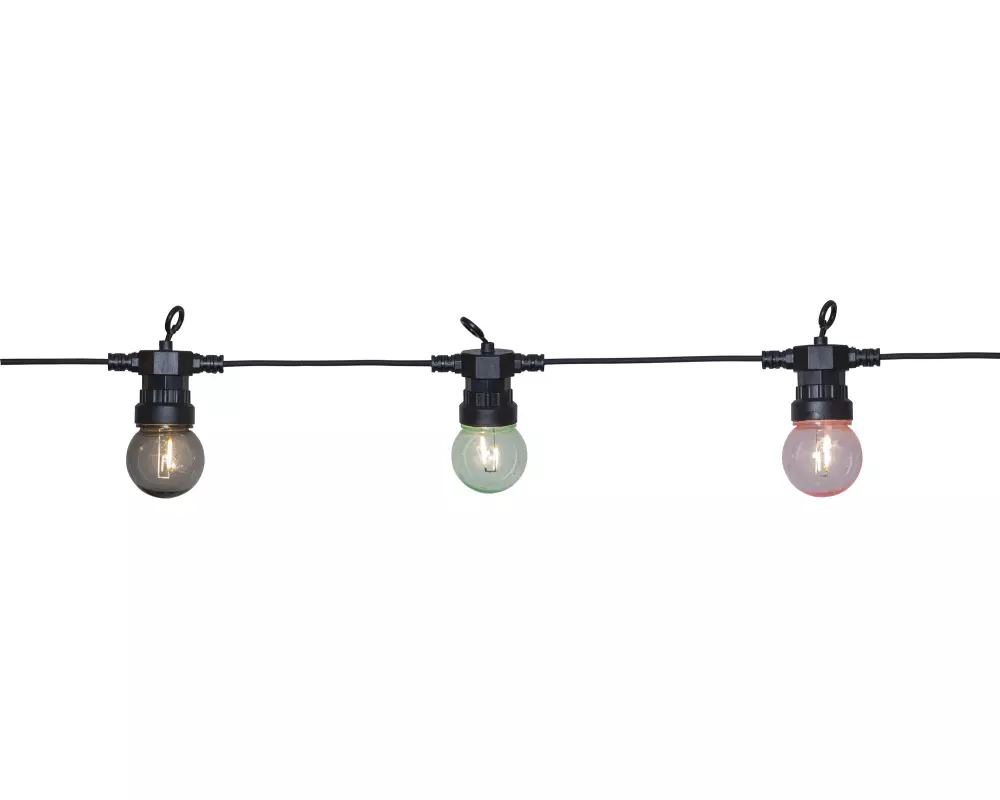 Star Trading Lichterkette Circus Small Filament, Mehrfarbig