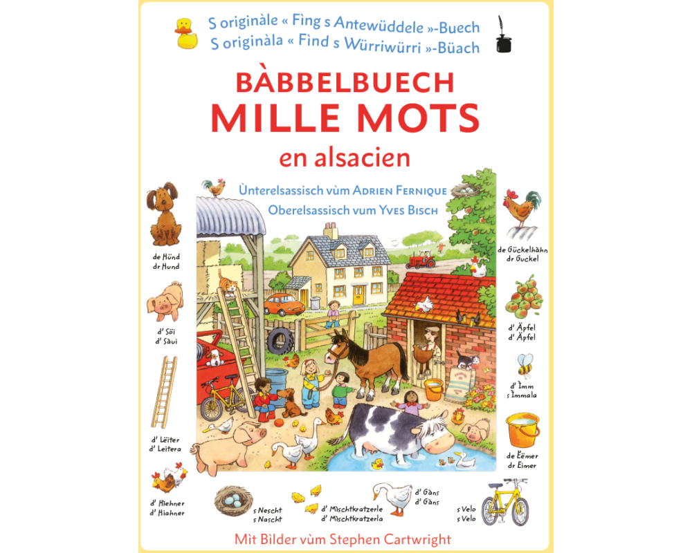 Bàbbelbuech. Mille mots en alsacien