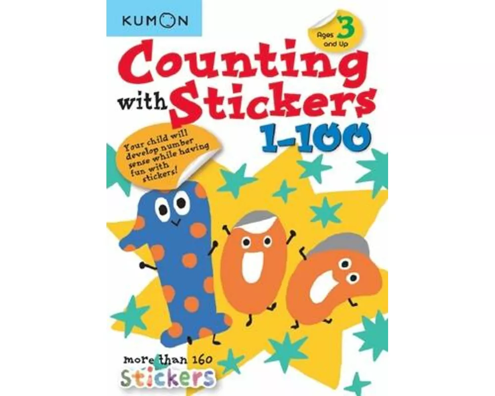 Kumon Counting With Stickers 1-100