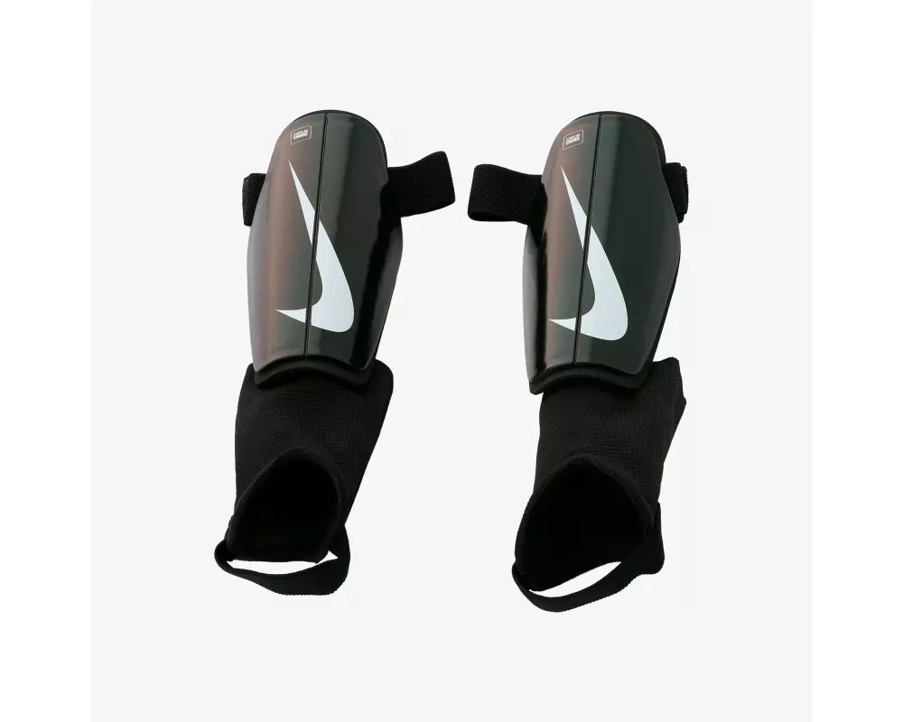 NIKE Schienbeinschoner Charge Guard Schwarz Weiss S