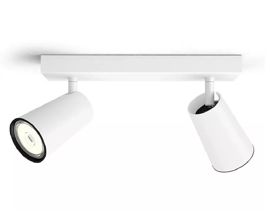 Philips Aufbauspot Paisley, 2 x GU10, 5.5 W, Weiss