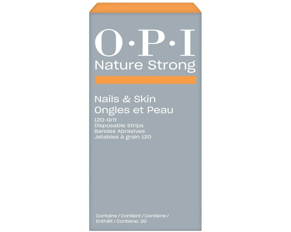 OPI Nature Strong Nails & Skin Einweg-Streifen 120 Körnung