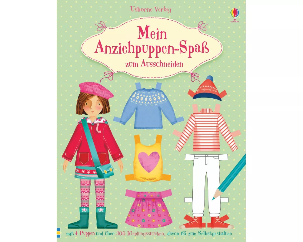 Mein Anziehpuppen-Spaß zum Ausschneiden