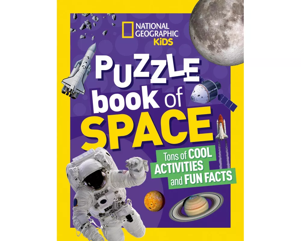 National Geographic Kids Puzzle Book: Space