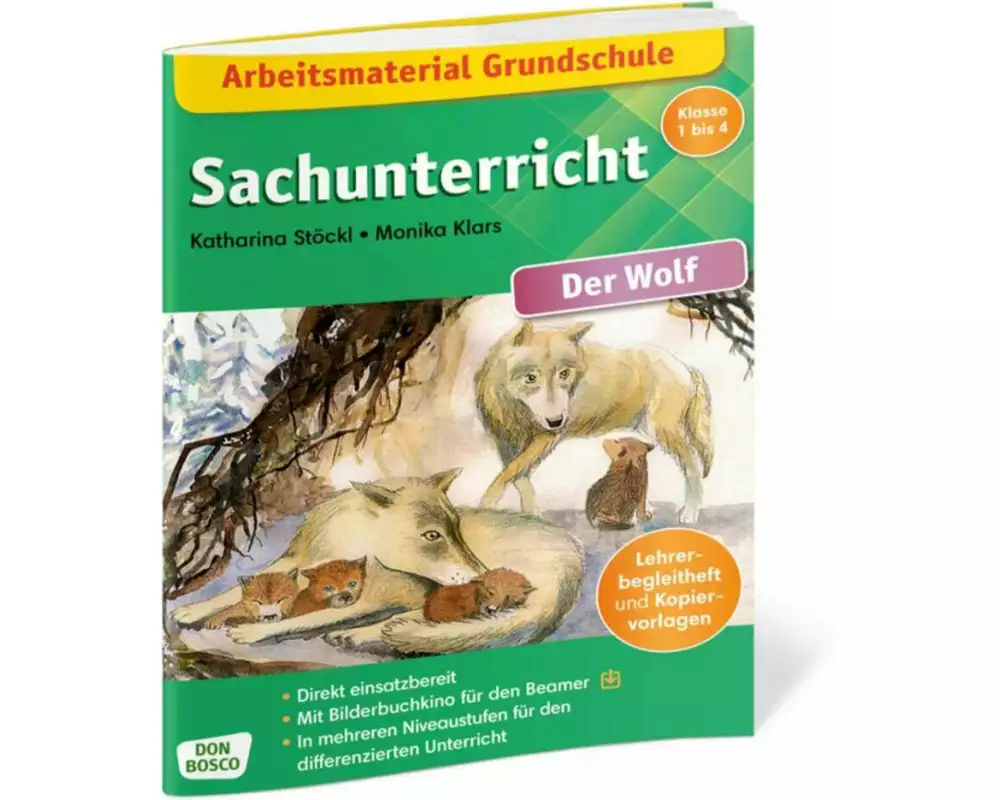 Arbeitsmaterial Grundschule. Sachunterricht. Der Wolf