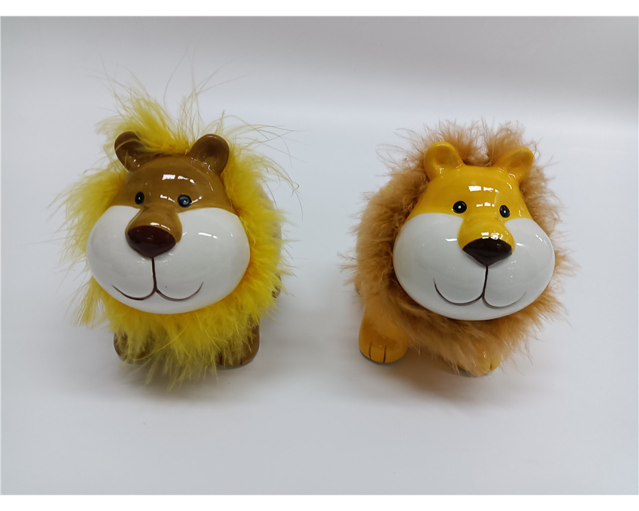 ROOST Sparkasse Löwe TG22095-2 assortiert 15x10x13.5cm