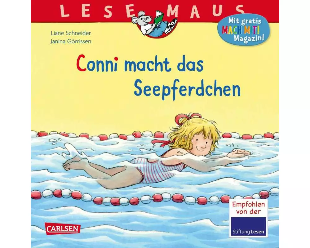 LESEMAUS 6: Conni macht das Seepferdchen