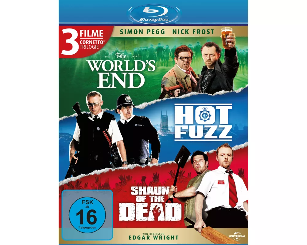The Worlds End & Hot Fuzz & Shaun of the Dead