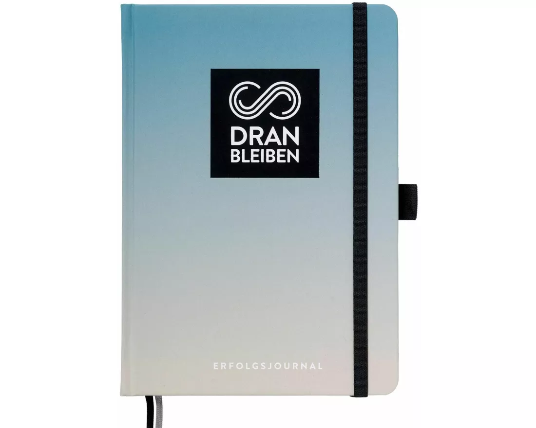 DRANBLEIBEN Erfolgsjournal, Serious Blue