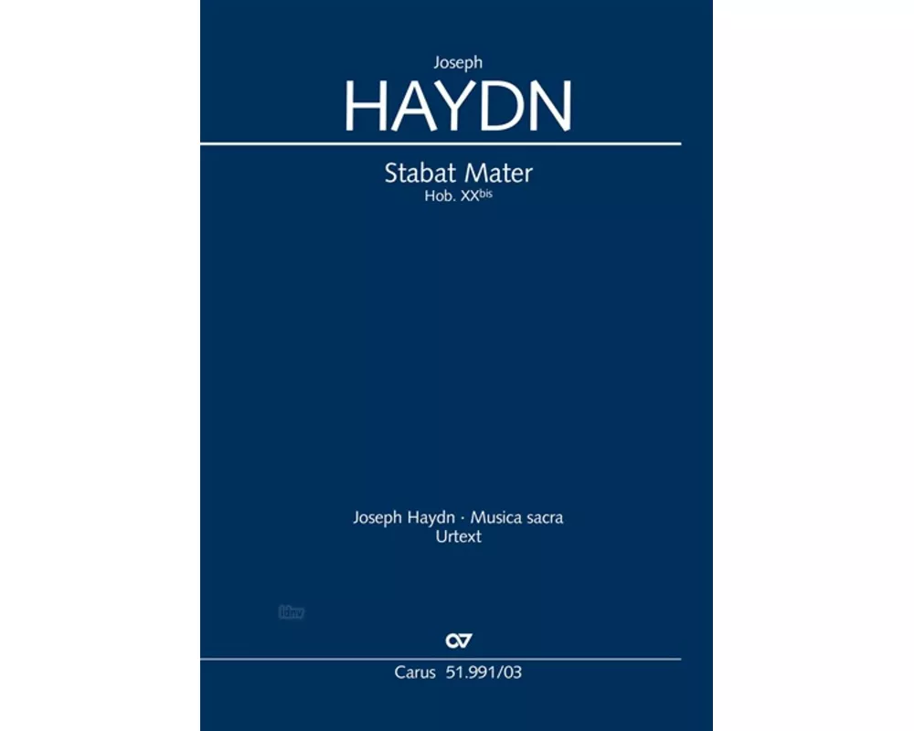 Stabat Mater (Klavierauszug)