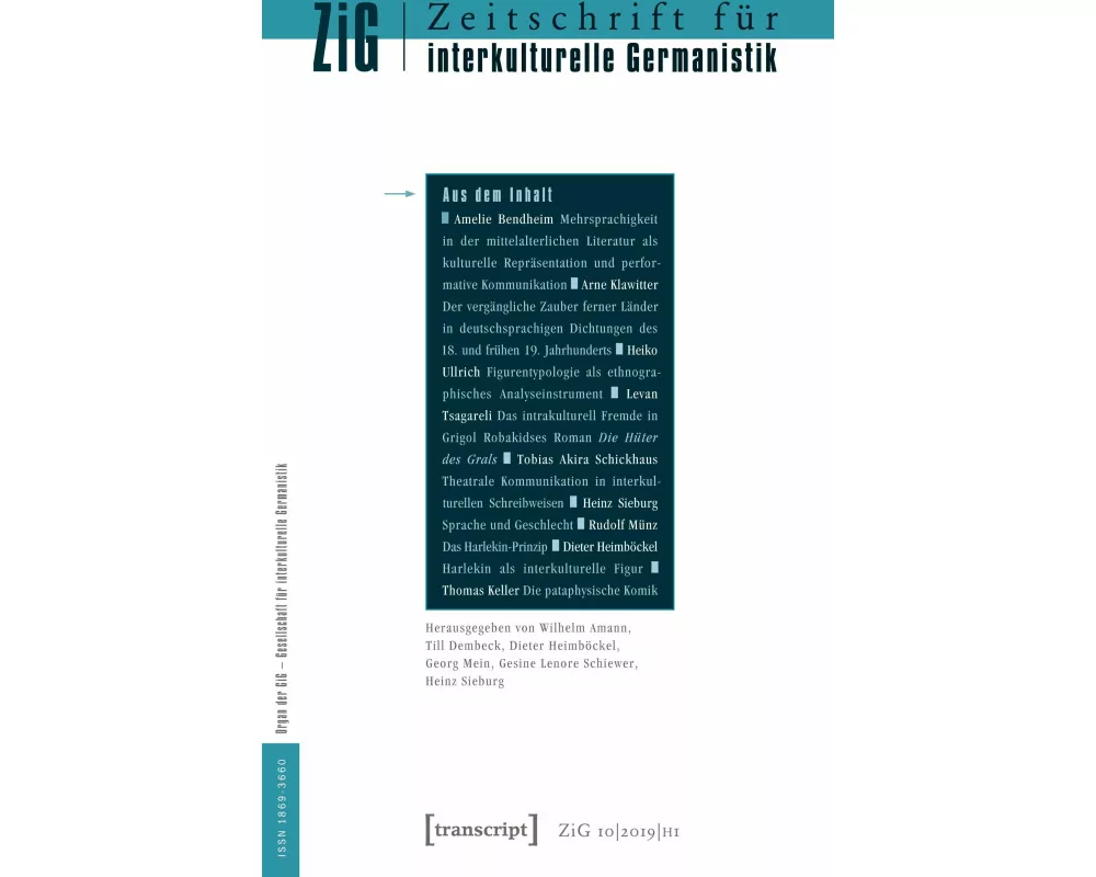 Zeitschrift für interkulturelle Germanistik