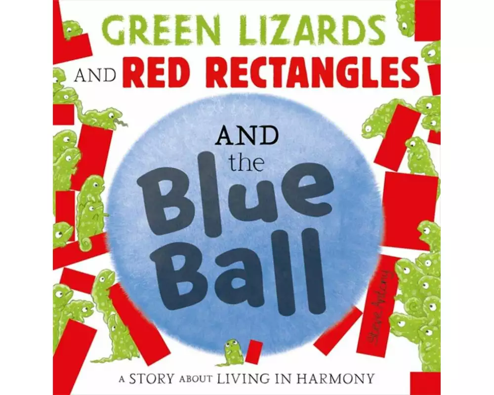 Green Lizards and Red Rectangles and the Blue Ball