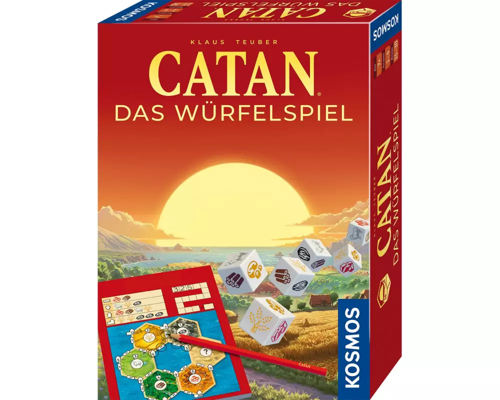 Kosmos Familienspiel CATAN Das Würfelspiel -DE-