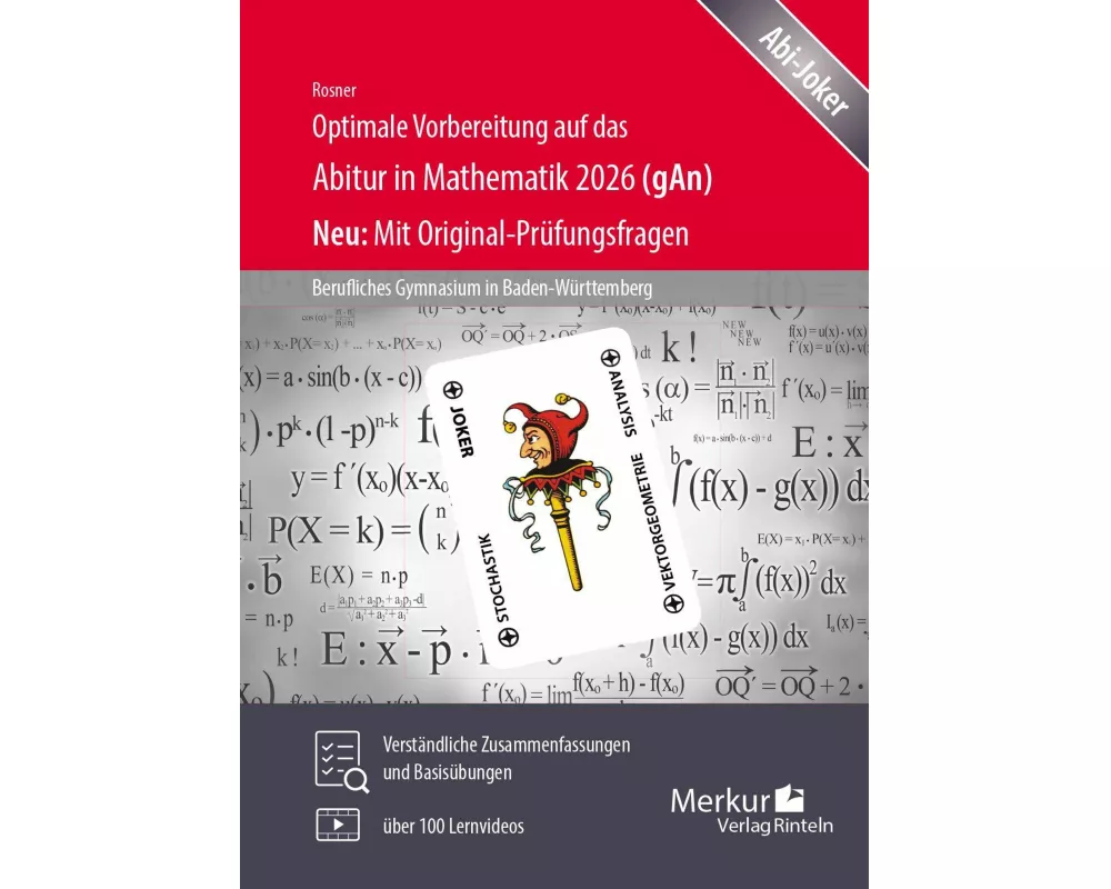 Optimale Vorbereitung auf das Abitur in Mathematik 2026 - Grundlegendes Anforderungsniveau