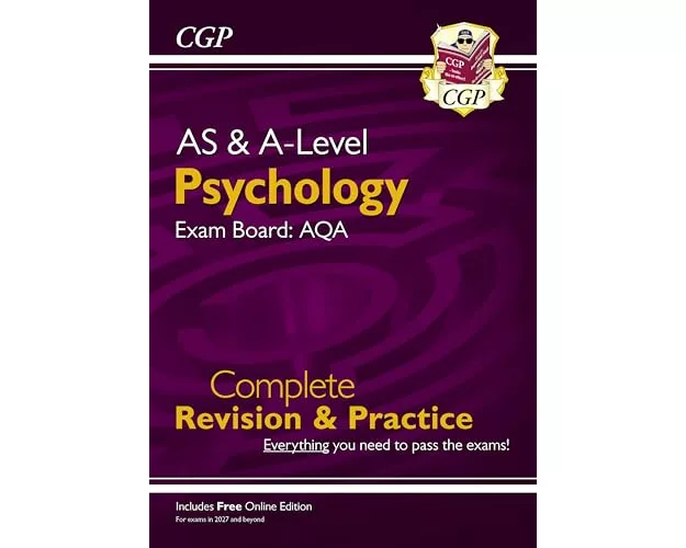 New A-Level Psychology: AQA Complete Revision & Practice with Online Edition (For exams from 2027)