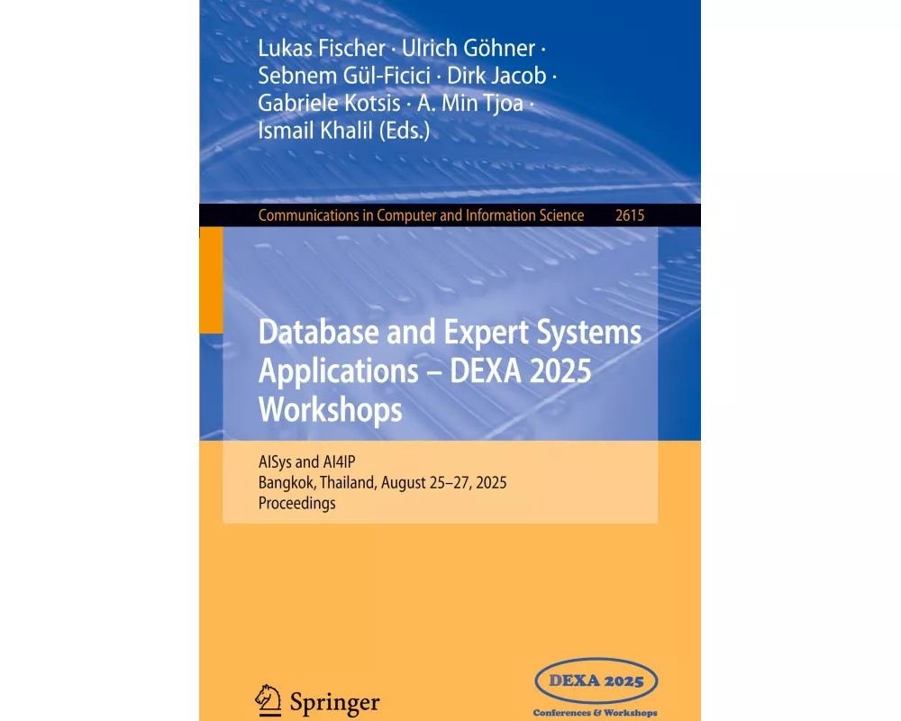 Database and Expert Systems Applications - DEXA 2025 Workshops