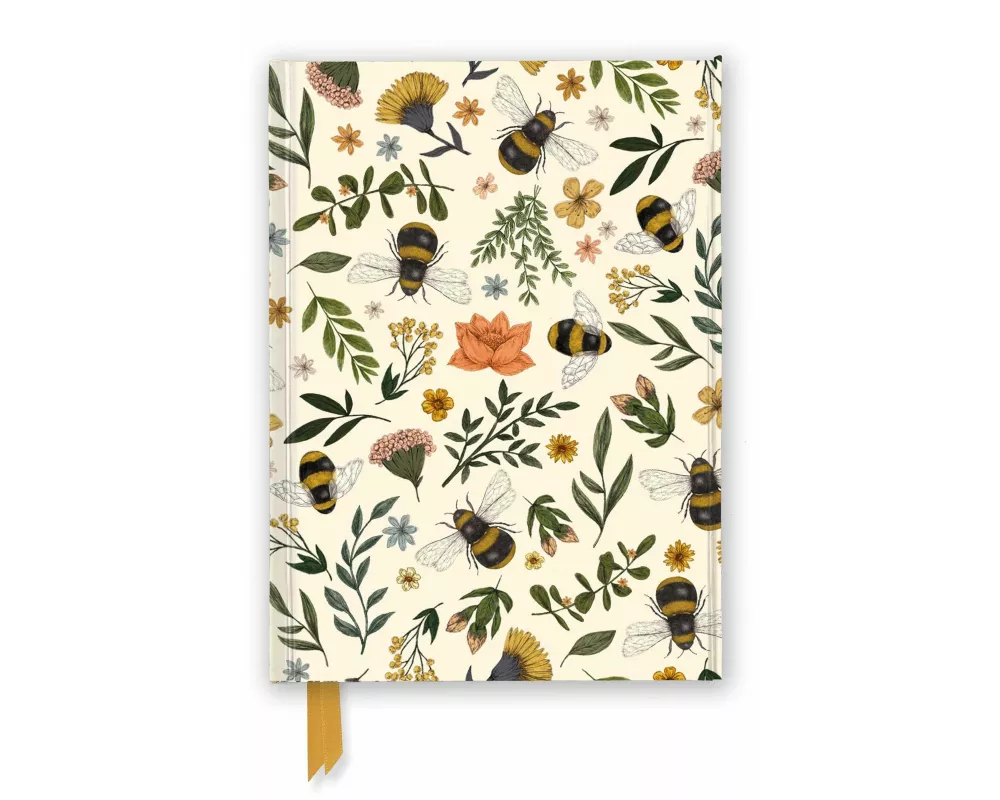 Jade Mosinski: Garden Bees (Foiled Journal)