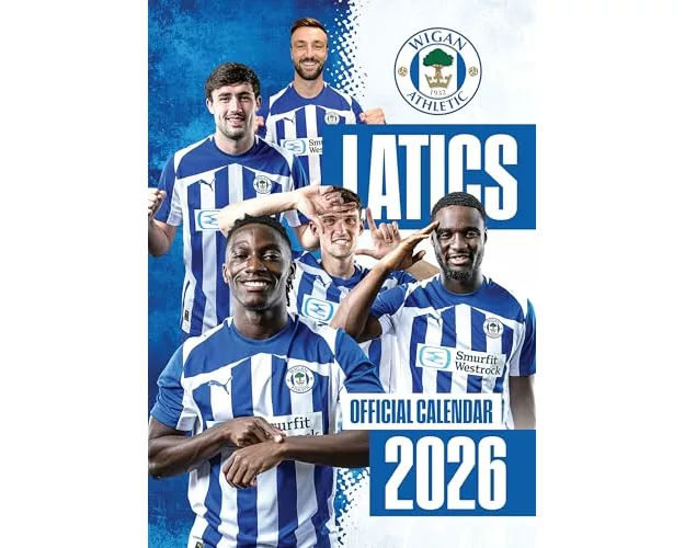 The Official Wigan FC Wall Calendar 2026