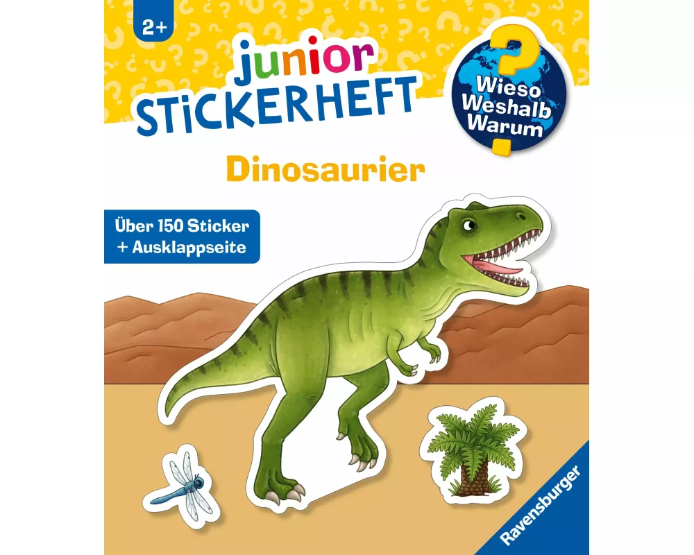 Wieso? Weshalb? Warum? junior Stickerheft - Dinosaurier