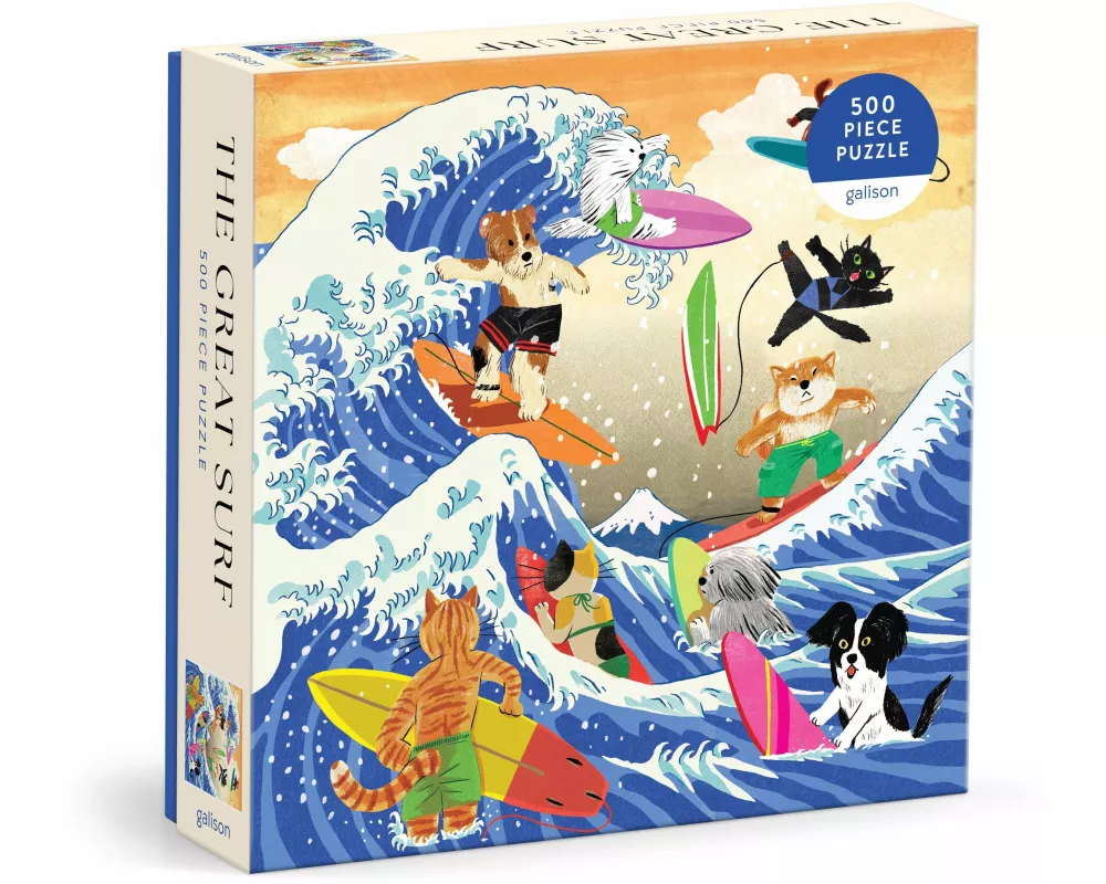 The Great Surf 500 Piece Puzzle