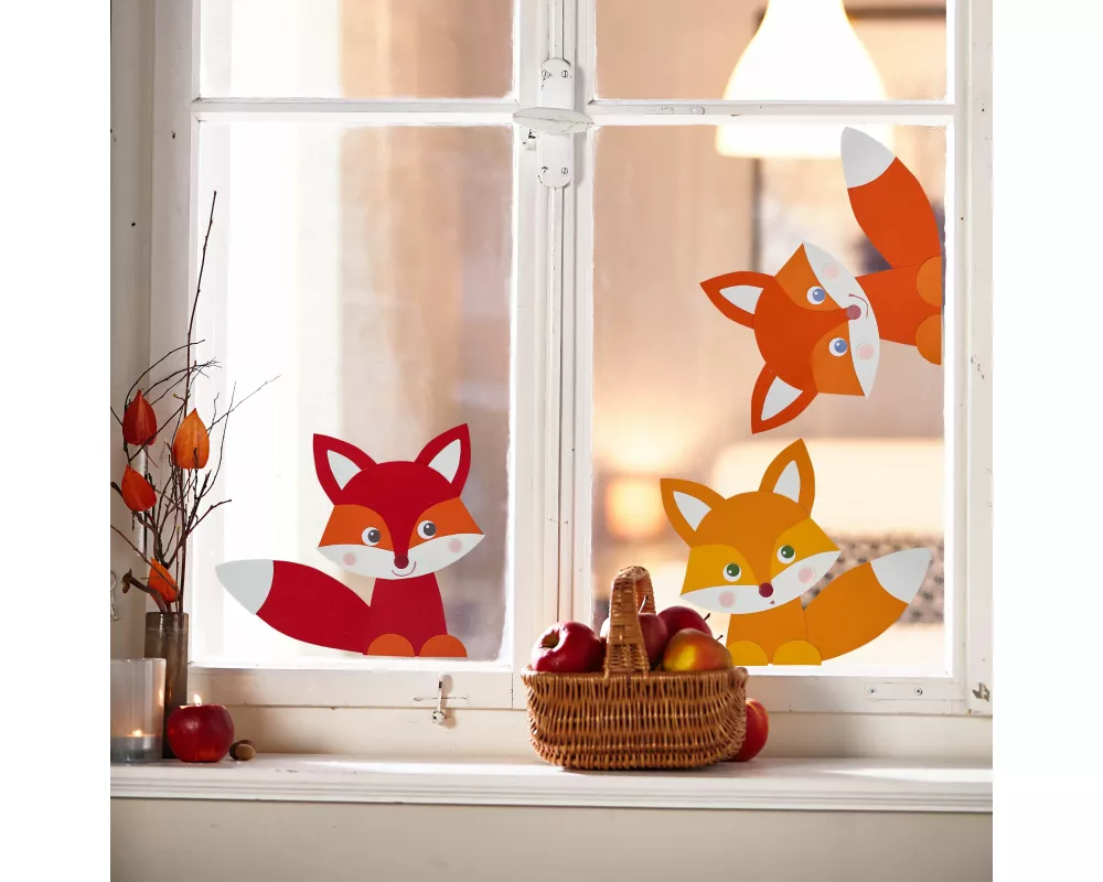 Bastelset - Erstes Schneiden Füchse