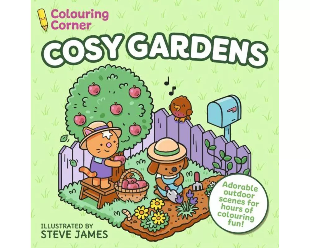 Colouring Corner: Cosy Gardens