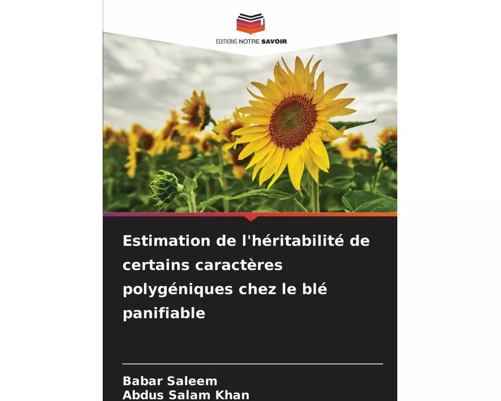 Estimation de l'héritabilité de certains caractères polygéniques chez le blé panifiable