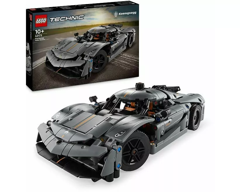 LEGO Technic Koenigsegg Jesko Absolut Supersportwagen in Grau