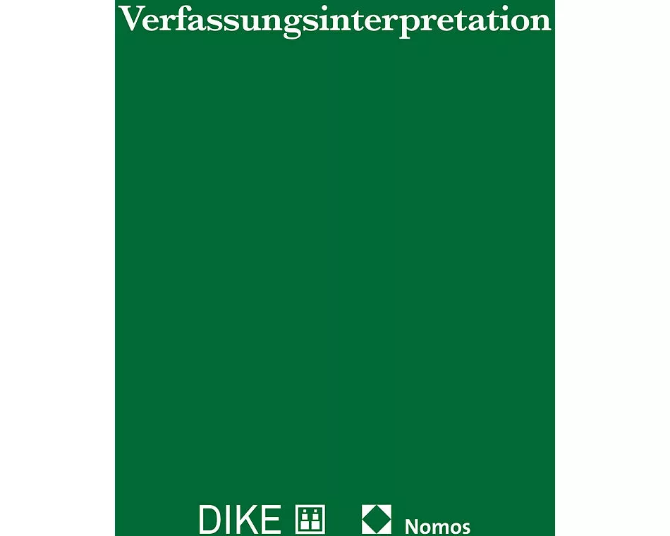 Verfassungsinterpretation