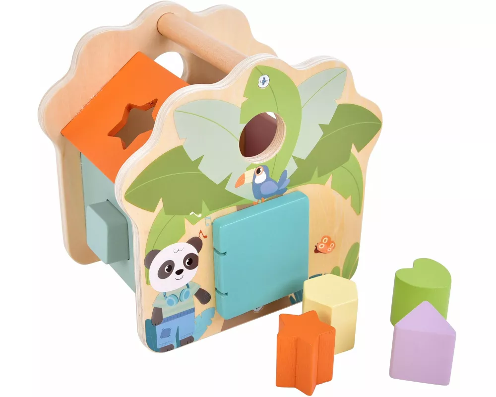 Steckwürfel Haus "Jungle Friends"