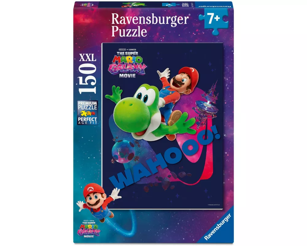 Kinderpuzzle 150 XXL Teile - Super Mario Galaxy Movie - Super Mario Power!