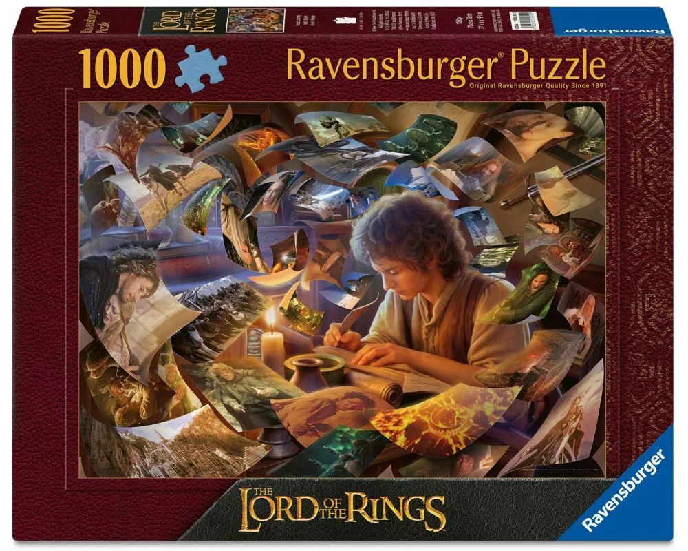 Erwachsenenpuzzle 1000 Teile - Frodo's Reise