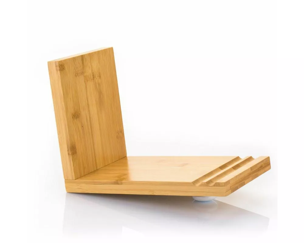 MyLibrary Tilted Bookshelf - Geneigtes Buchregal aus Bambus