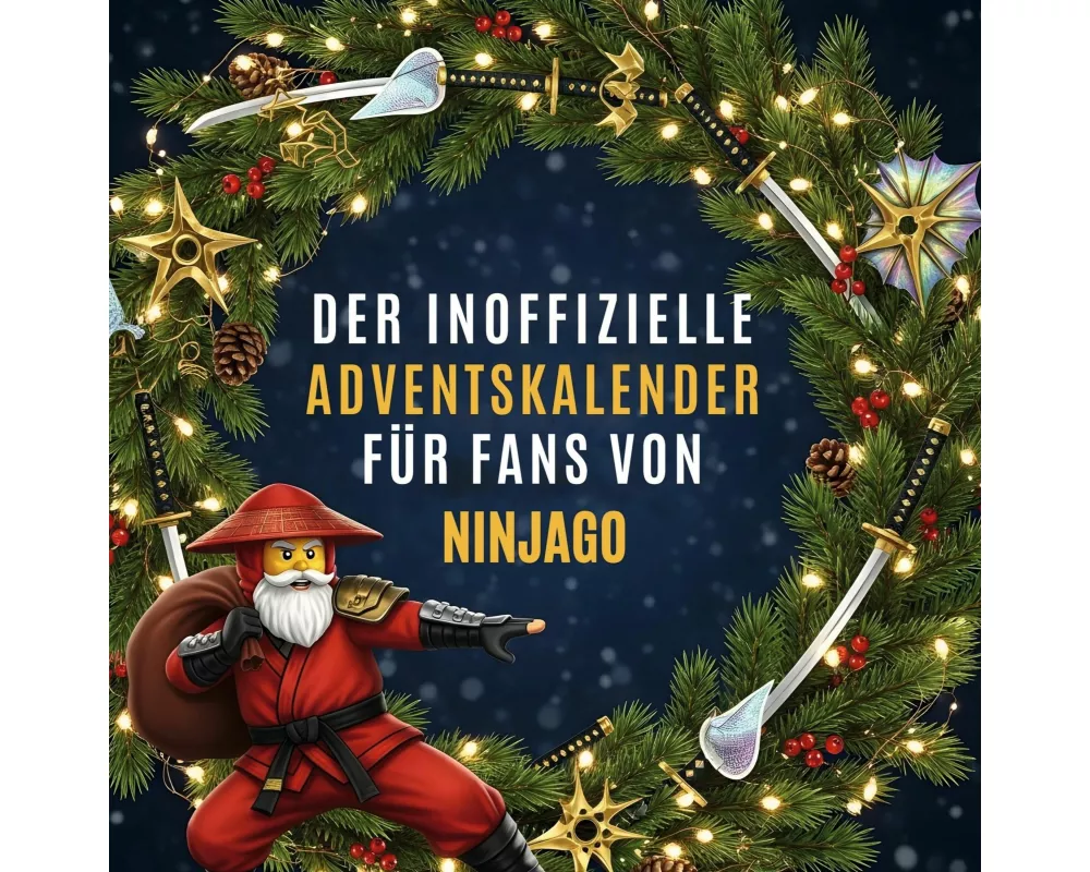 Der inoffizielle Adventskalender für Fans von Ninjago