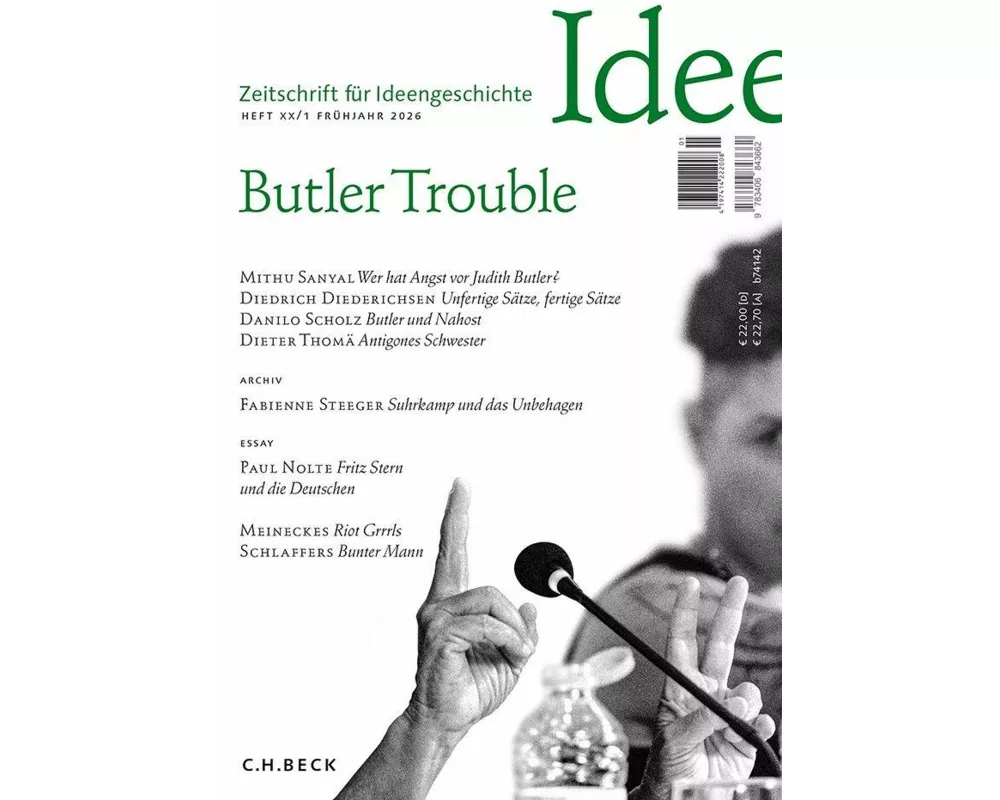 Zeitschrift für Ideengeschichte Heft XX/1 Frühjahr 2026