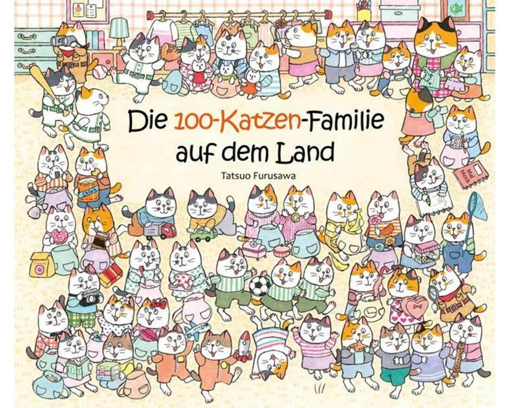 Die 100-Katzen-Familie auf dem Land