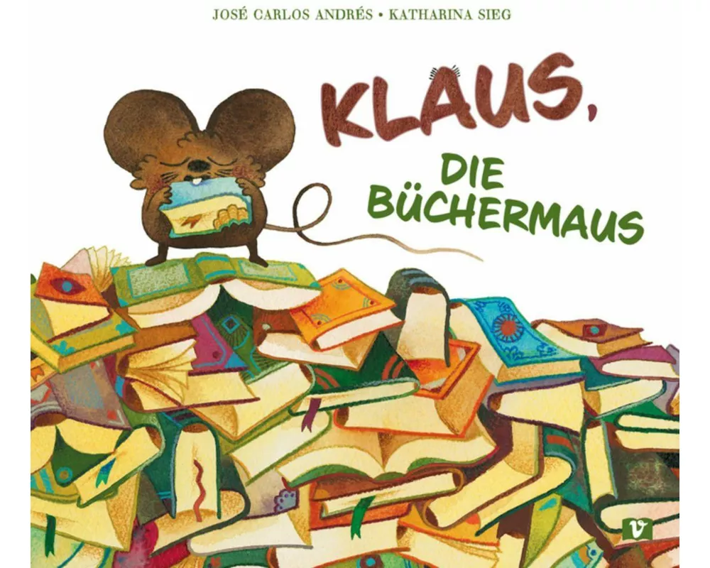 Klaus, die Büchermaus. Bilderbuch